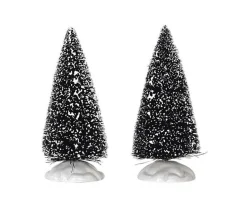 Lemax Village Collection Bristle Tree, Set Of 2, Small #14004