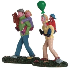 Lemax Village Collection Coming Home From The Fair, Set Of 2 #82582