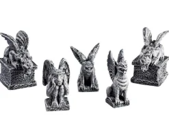 Lemax Village Collection Gargoyles, Set Of 5 #52124