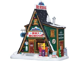 Lemax Village Collection The Summit Ski School #65156
