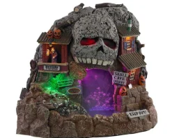 Lemax Village Collection Skull Cave Quarry, With 4.5V Adaptor #14822
