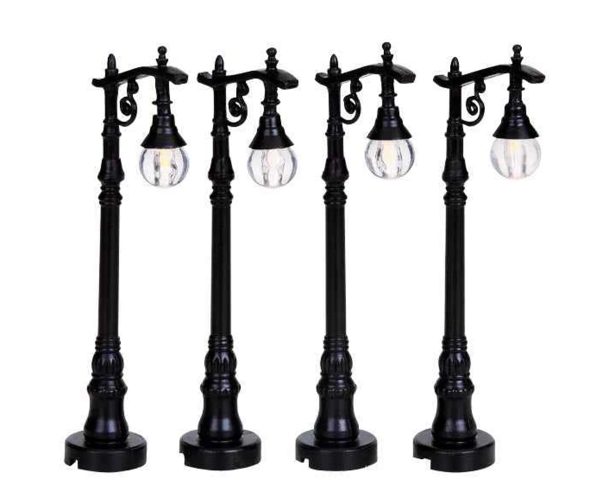 Lemax Village Collection Antique Street Lamp, Set Of 4 #94993