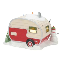 Enesco North Pole Village Santa's Man Cave #6011404