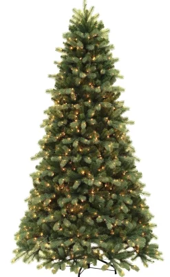 Puleo International 6.5Ft Pre-Lit Colorado Spruce Pe/Pvc Tree #114-Cogg2-65F5Lw6