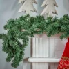 Gerson International Set Of 2 Christmas Holiday Balsam Pine Garland, 9 Foot Long