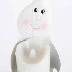 Gerson International Set Of 4 Floating Halloween Ghost Candles With Remote, Timer
