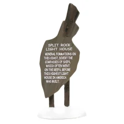 Enesco Snow Village Split Rock Lighthouse, Set Of 2 #6011420