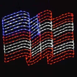 Brite Ideas Waving Flag - Aluminum #Led-Afw